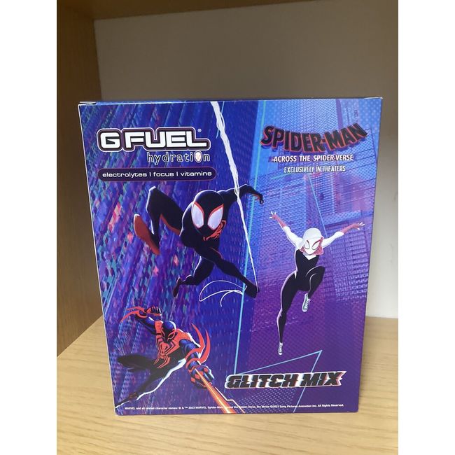 G FUEL x Spider-Verse, Glitch Mix Collector's Box