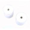 Mxeol Marine Anchor Bow Roller White Acetal Wheels 2PCS