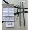 MAXHOUSE 6-SHELF HANGING CLOSET Organizer,In Gray  NEW