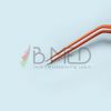 Gerald Bayonet Bipolar Non Stick Forceps 0.5mm Insulated 7" Coagulating