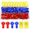 Hocansen 100 Pieces Lock Wire Connectors Quick Splice Snap Connectors（Colour/N2J)
