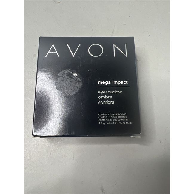 Avon Mega Impact Eyeshadow Duo VIOLET VOLTAGE U702 NEW