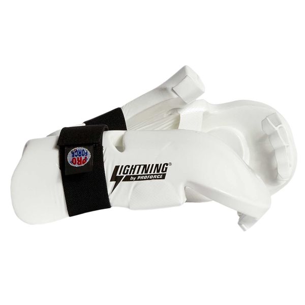 Proforce Lightning Sparring Gloves/Punches - White Child Large