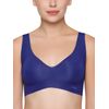 Sloggi Women's Zero Feel Bralette Ex Bustier, Opaque, Blue Ink