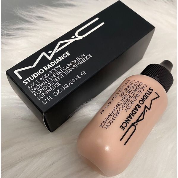 MAC Studio Radiance Face And Body Radiant Sheer Foundation ~W2~ Full Size 1.7oz