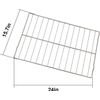 Oven Rack for Whirlpool Range 24x15.7 W10256908 Chrome Finish