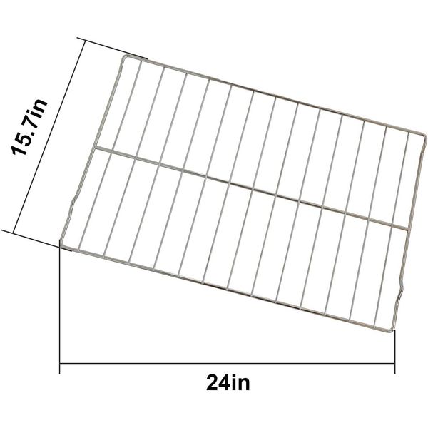 Oven Rack for Whirlpool Range 24x15.7 W10256908 Chrome Finish