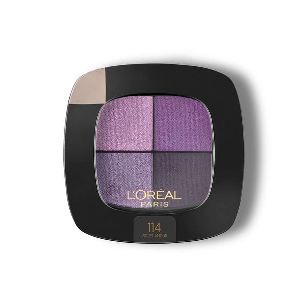 L'Oreal Paris Colour Riche Eye Pocket Palette Eye Shadow, Voilet Amour, 0.1 oz.