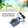 Fasizi 12V Soil Moisture Sensor Humidity Controller with Digital Display Automatic Watering System Module