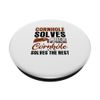 Cornhole solves most of my problems Cornhole PopSockets Adhesive PopGrip