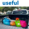 Cargo Net Compatible with 2022 2023 2024 2025 Maverick, Black, Nylon/Polyester, Hook Fastener