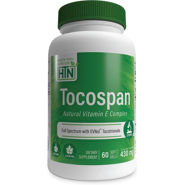 Tocosphan Vitamin E.Evenol Tocotrienols through direct purchase in Japan) 400 IU Full Spectrum Tocotrienols and Tocopherols Complex (8 Natural Vitamin E)