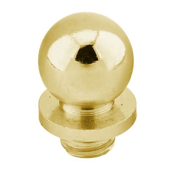 Magnum Brass Ball Hinge Tips - Polished Brass