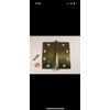 BALDWIN #1045.030.I 4.5" x 4.5" DOOR HINGE, PLAIN BEARING, SOLID BRASS,POLISHED