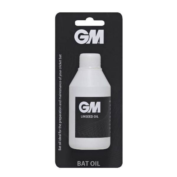 Gunn & Moore GM Linseed Bat Oil, Cricket Bat Preparation & Maintenance, One Bottle, 100 ml