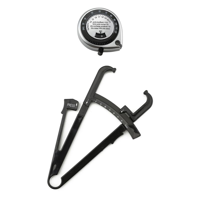 EdisonBrain Body Fat Caliper BMI Measuring Subcutaneous Fat Measure ...