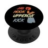 Jab Hook Uppercut Kick Martial Artist PopSockets Swappable PopGrip