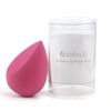 SIXPLUS Multifunctional Makeup Sponge Puff, Teardrop Shape, Diagonally Cut Flat Surface, Soft, Dry and Wet Use, Makeup Tool, Makeup Puff (Rose Red)