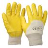 SBS® Nitrile Gloves Yellow Size 9 with Knitted Cuff 240 Pairs