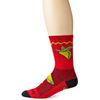 SockGuy Men's Taco Tuesday Crew Sock, Red, S/M