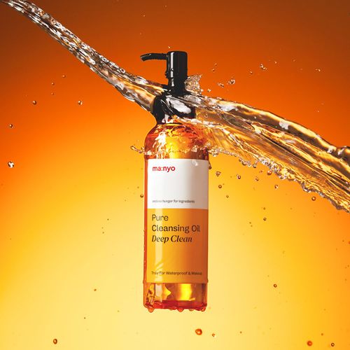 ma:nyo Pure Cleansing Oil Korean Facial Cleanser, Blackhead Melting, Daily Makeup Removal with Argan Oil, for Women Korean Skin care (Deep Clean)