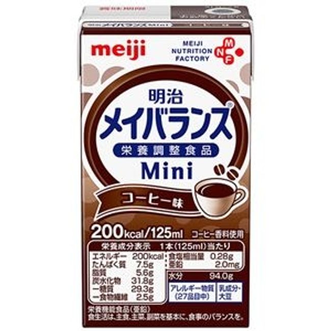 Meiji Mei Balance Mini Coffee Flavor 125ml 1 case (24 bottles) ds-2291799