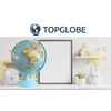 TOPGLOBE 30CM Educational World Globe Swivel Rotating Globe - Diameter 30cm