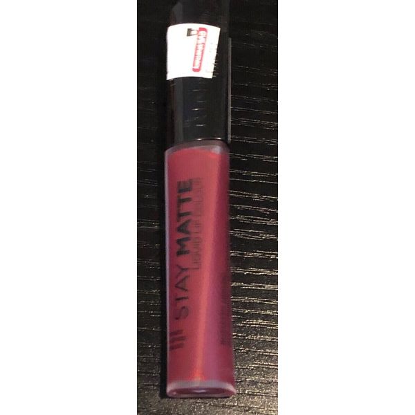 NEW! Rimmel London Stay Matte Lip Liquid Color PLUM THIS SHOW  # 810 Gloss