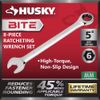 BITE Metric 72-Tooth Ratcheting Wrench Set (8-Piece)