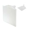 White End Cap for Exitex Capex Snap Down Glazing Bar on Lean-to Timber Rafter