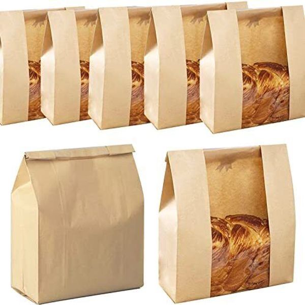 Large Paper Bread Bags for Homemade Bread Sourdough Bread Bags Large Paper 25