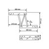 Lift Up Modern Coffee Convertible Table Mechanism Hardware Spring Hinge Black