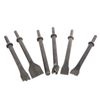 9Pcs Pneumatic Air Hammer Punch Chipping Bits Tool Chisel 0.39In Shank Tool Set