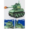 AFM M60 Patton/M5 Light Tank/M26 Pershing/M113APC 4-Piece Set (Total 708Blocks)