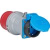 Brennenstuhl CEE Adapter IP44 (Plug: CEE 400V/16A, Socket: 230V/16A)