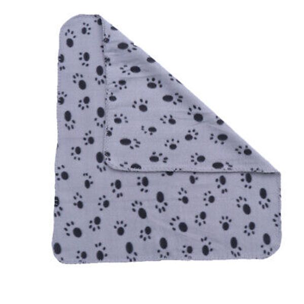 Pet Bed Blanket Dog Throw Blanket Warm Paw Blanket Pet Bath Mat