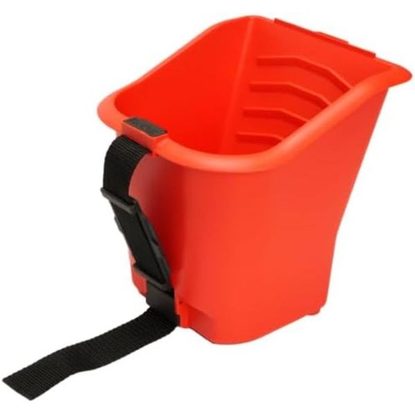 ProDec 1 litre Handi Pail Ergonomic Hand Held Mini Paint Scuttle Bucket, Plastic Paint Kettle for All Types of Paint Suitable For 4" Mini Paint Rollers, Painter's Scuttle, Painter's Pail