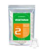 WANANFU Size 2 Empty Capsules Vegetarian (100 Count), Empty Vegan Capsules Size 2
