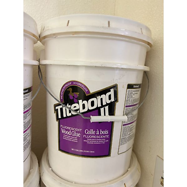 Titebond II Flourescent Wood Glue 5 Gallon