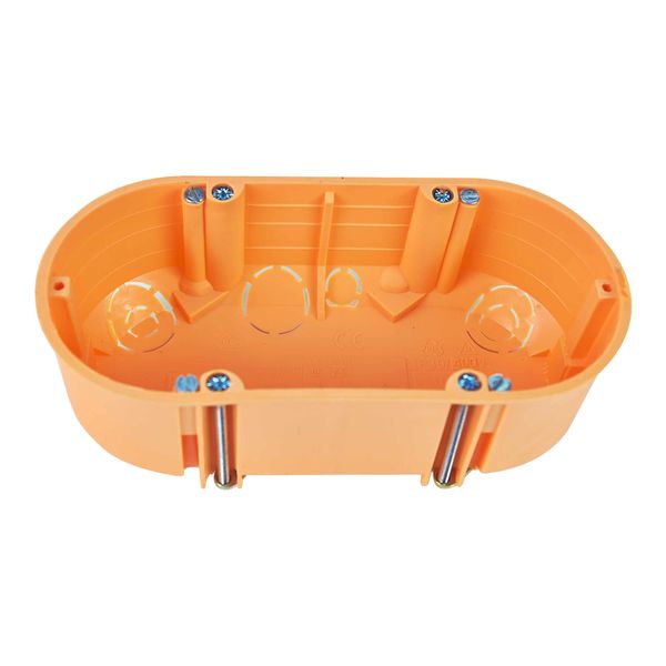 Cavity Wall Sockets Double Switch Box 48 mm Junction Box Cavity Wall Device Box Pack of 10
