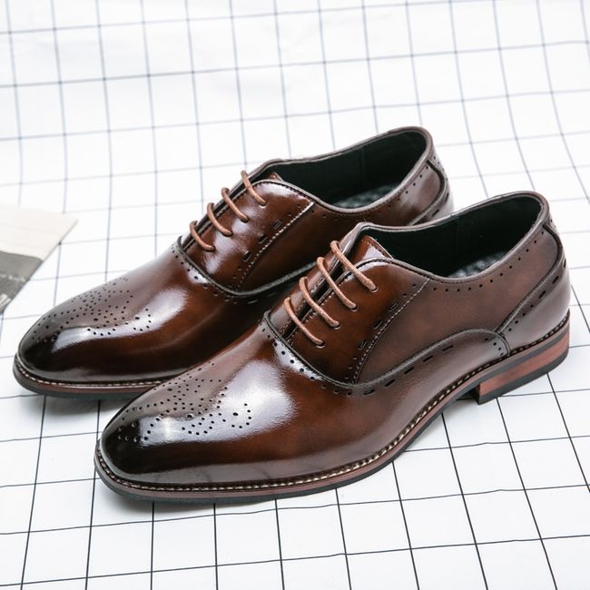 Leather Shoes Men's Shoes Classic and High Quality Business
