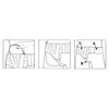 AT Surgical Right Side Inguinal or Groin Hernia Belt,Adjustable Straps with Compression Pads (Medium)