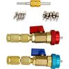 R134A Valve Core Quick Remover Installer, 2 Pack High Low Pressure Valve Core...