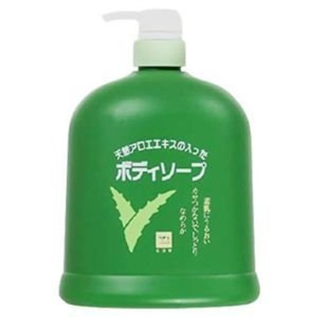 Cow Brand Aloe Body Soap Pump, 0.3 gal (1.2 L), Set of 2
