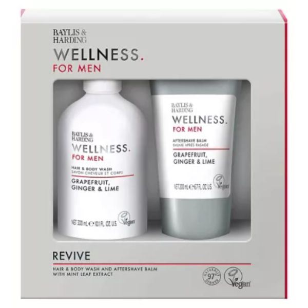 Baylis & Harding Wellness For Men Revive Body Care Gift Set