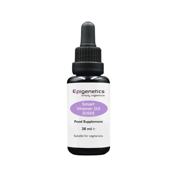 Smart Vitamin D3 Oil (GSO) 30ml | Vitamin D3 25mcg (Cholecalciferol) + Organic Grape Seed Oil | UK Made Vegan Liquid | 1 Drop Daily (High Strength)