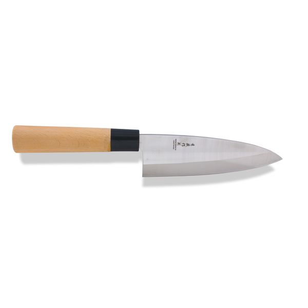 Crestware KN312 Deba Knife, 7", Silver