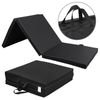 2" Extra Thick Tri-fold Folding Gym Exercise Mat Workout Yoga w/Carrying Handle