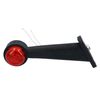 AB Tools Trailer Side Marker with rubber base Red & White Front Rear Light/Lamp TR153