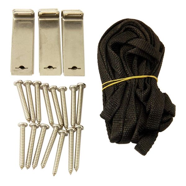 Sun2Solar Mounting Strap Hardware for The 4' X 20' Solar System Kit
